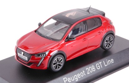 Immagine di PEUGEOT e-208 GT 2019 RED 1:43