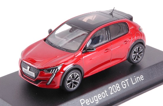 Immagine di PEUGEOT e-208 GT 2019 RED 1:43