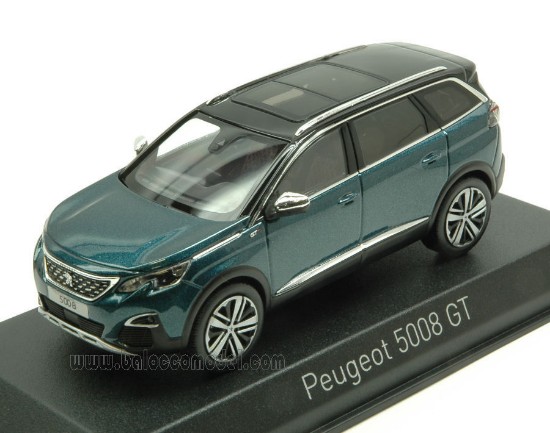 Immagine di PEUGEOT 5008 2016 EMERALD CRYSTAL BLUE 1:43