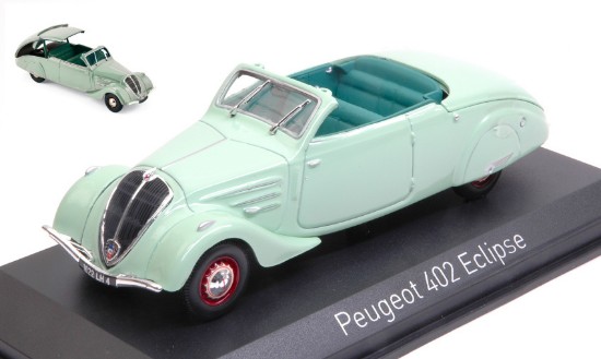 Immagine di PEUGEOT 402 ECLIPSE 1937 LIGHT GREEN 1:43