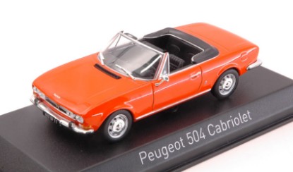 Immagine di PEUGEOT 504 CABRIOLET 1970 CAPUCINE YELLOW 1:43