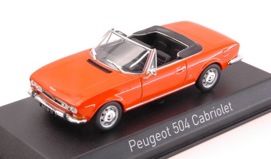 Immagine di PEUGEOT 504 CABRIOLET 1970 CAPUCINE YELLOW 1:43