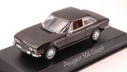 Immagine di PEUGEOT 504 COUPE  1969 BROWN METALLIC 1:43