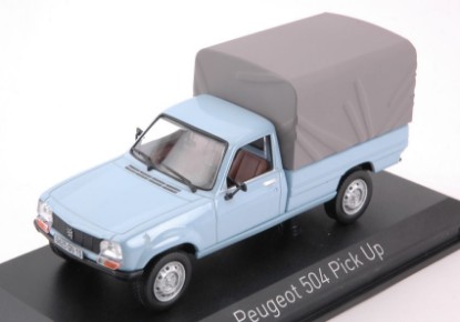 Immagine di PEUGEOT 504 PICK UP CLOSED 1985 CLEAR BLUE 1:43