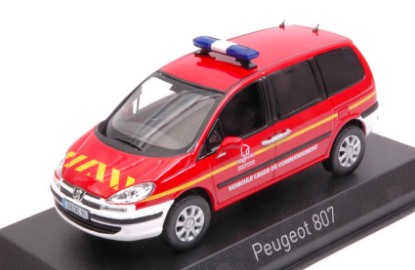Immagine di PEUGEOT 807 2008 POMPIERS 1:43