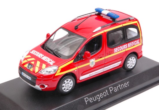 Immagine di PEUGEOT PARTNER 2010 SECOURS MEDICAL 1:43