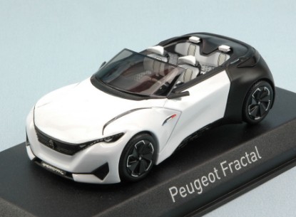 Immagine di PEUGEOT FRACTAL SALON DE FRANCFORT 2015 CABRIOLET VERSION WHITE 1:43