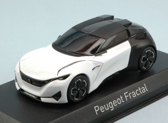 Immagine di PEUGEOT FRACTAL SALON DE FRANCFORT 2015 COUPE  VERSION WHITE 1:43