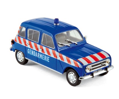 Immagine di RENAULT 4 1968 GENDARMERIE PELOTON D AUTOROUTE 1:43
