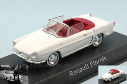 Immagine di RENAULT FLORIDE 1959 "BRIGITTE BARDOT" WHITE W/RED ROOF 1:43
