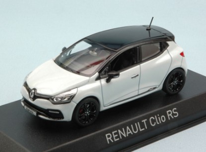 Immagine di RENAULT CLIO RS 2014 WHITE WITH BLACK ROOF 1:43