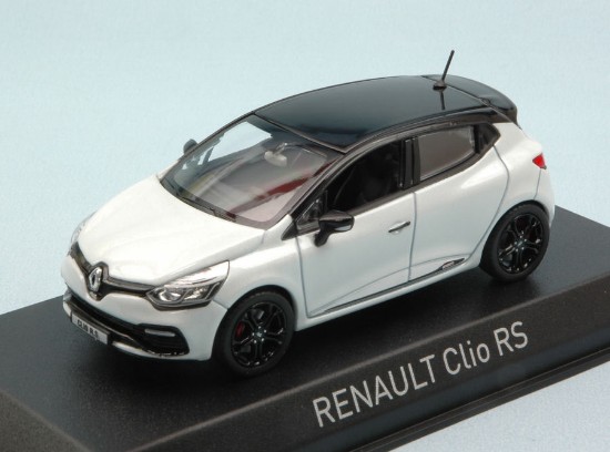 Immagine di RENAULT CLIO RS 2014 WHITE WITH BLACK ROOF 1:43