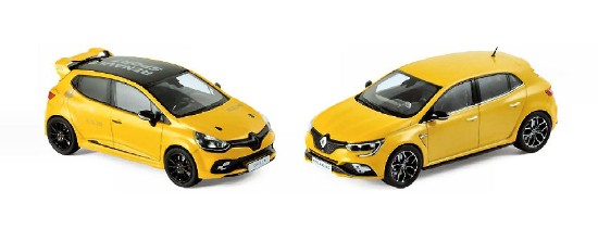 Immagine di COFFRET RENAULT SPORT 2017 - CLIO R.S. 16 & MEGANE R.S. (2 CARS) 1:43