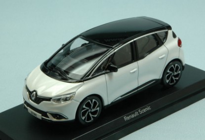 Immagine di RENAULT SCENIC 2016 WHITE & BLACK 1:43