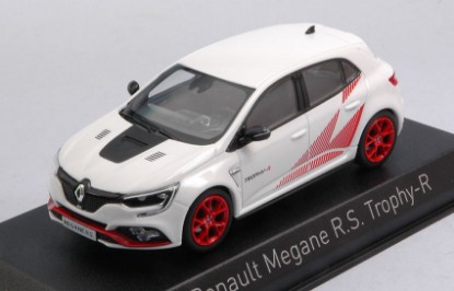 Immagine di RENAULT MEGANE R.S. TROPHY-R 2019 WHITE & RED RIMS 1:43