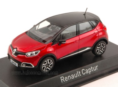 Immagine di RENAULT CAPTUR 2013 RED & BLACK 1:43