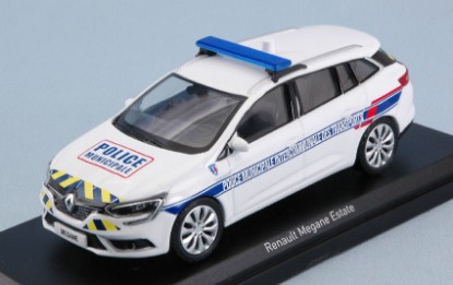 Immagine di RENAULT MEGANE ESTATE 2016 "POLICE MUNICIPALE INTERCOMM.DES TRANS." 1:43