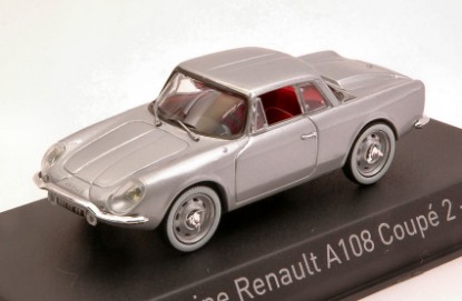 Immagine di ALPINE A108 COUPE  2+2 1961 SILVER 1:43