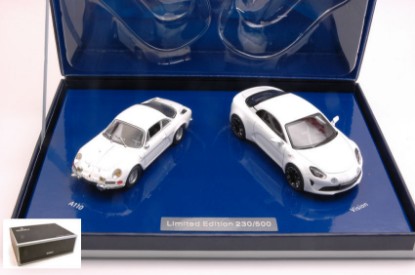 Immagine di COFFRET ALPINE A110 & VISION 2016 (2 CARS) LIMITED PCS 500 1:43