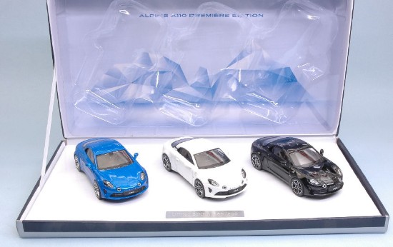 Immagine di COFFRET ALPINE PREMIERE EDITION 2017 (3 CARS) 1:43
