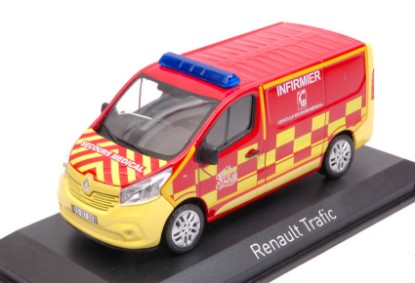 Immagine di RENAULT TRAFIC 2014 "POMPIERS INFIRMIER" 1:43