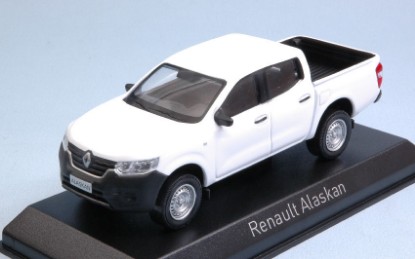 Immagine di RENAULT ALASKAN PICK-UP VAN 2017 WHITE 1:43