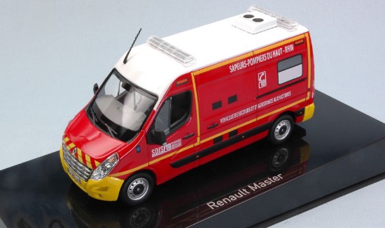 Immagine di RENAULT MASTER 2011 POMPIERS VSAV YELLOW BUMPERS 1:43