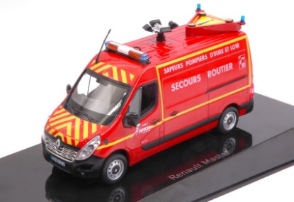 Immagine di RENAULT MASTER 2014 POMPIERS "SECOURS ROUTIER" 1:43