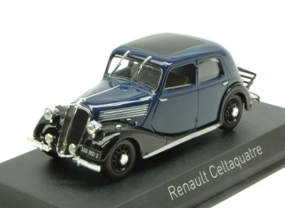 Immagine di RENAULT CELTAQUATRE 1936 DARK BLUE & BLACK 1:43