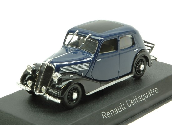 Immagine di RENAULT CELTAQUATRE 1936 DARK BLUE & BLACK 1:43