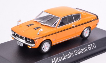 Immagine di MITSUBISHI GALANT GTO 1970 ORANGE REPROD.1:43