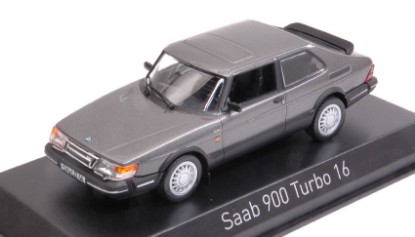 Immagine di SAAB 900 TURBO 16 COUPE 1991 GREY METALLIC 1:43