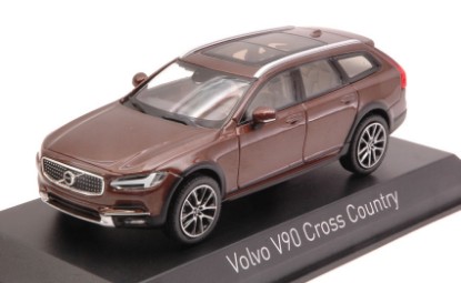 Immagine di VOLVO V90 CROSS COUNTRY 2017 MAPLE BROWN 1:43