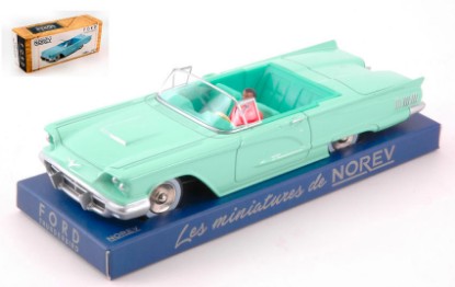 Immagine di FORD THUNDERBIRD 1960 VERT ADRIATIQUE (DRIVER INCLUDED) 1:43