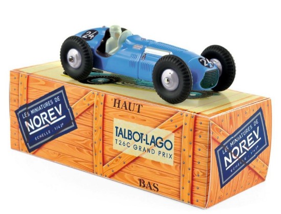Immagine di TALBOT LAGO T26C 1949 N.24 LOUIS ROSIER 1er GRAND PRIX DE BELGIQUE 1:43