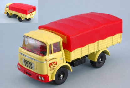 Immagine di BERLIET GAK BACHE  "MOUTARDE DE DIJION" 1:43