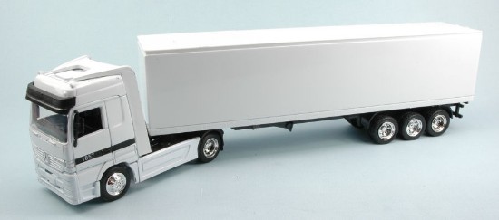 Immagine di CAMION MERCEDES CONTAINER WHITE 1:43
