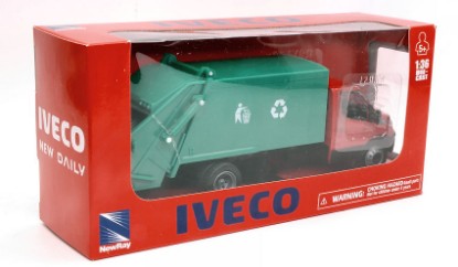 Immagine di IVECO DAILY RACCOLTA RIFIUTI ROSSO 1:36