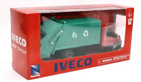 Immagine di IVECO DAILY RACCOLTA RIFIUTI ROSSO 1:36