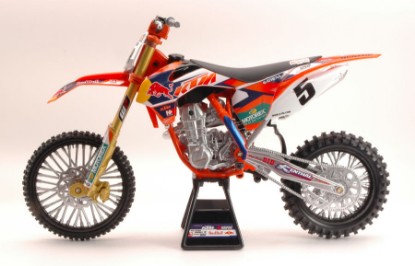 Immagine di KTM 450 SX-F RED BULL N.5 2nd SUPERCROSS 2014 R.DUNGEY 1:6