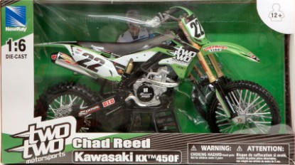 Immagine di KAWASAKI KX 450F CHAD REED 2014 1:6