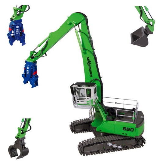 Immagine di CINGOLATO SENNEBOGEN 860 HD + 3 ACCESSORI 1:50