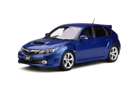 Immagine di SUBARU IMPREZA WRX STI BLUE MICA 1:18