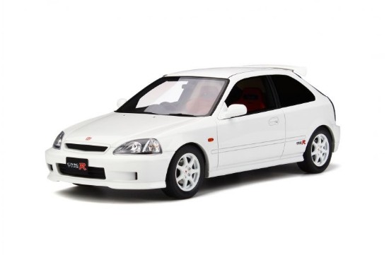 Immagine di HONDA CIVIC TYPE R EK9 CHAMPIONSHIP WHITE 1:18