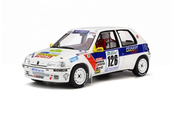 Immagine di PEUGEOT 106 RALLYE N.126 GR.N RALLYE DE VINS MACON LOEB-SCHNEIDER 1:18