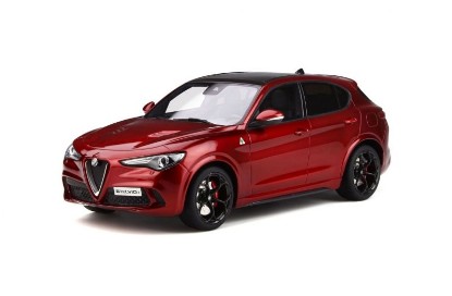 Immagine di ALFA ROMEO STELVIO QUADRIFOGLIO RED 1:18