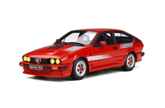 Immagine di ALFA ROMEO GTV6 PRODUCTION ROSSO ALFA 1:18