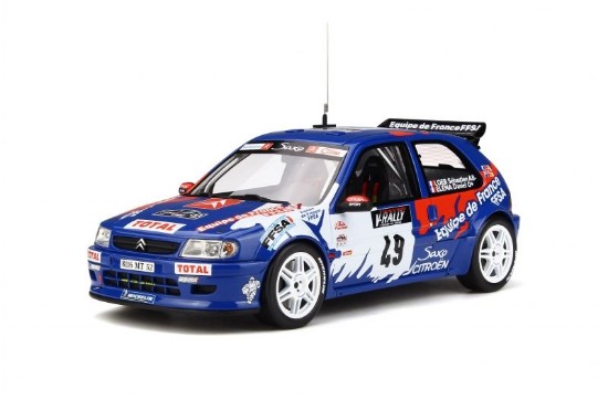 Immagine di CITROEN SAXO KIT CAR N.49 19th TOUR DE CORSE 1999 S.LOEB-D.ELENA 1:18