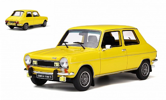Immagine di SIMCA 1000 Ti YELLOW 1:18