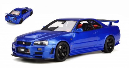 Immagine di NISMO R34 GT R-Z-TUNE MET.PEARL BLUE 1:18